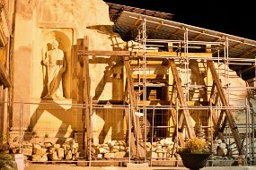 Norcia - rovine post terremoto 2016